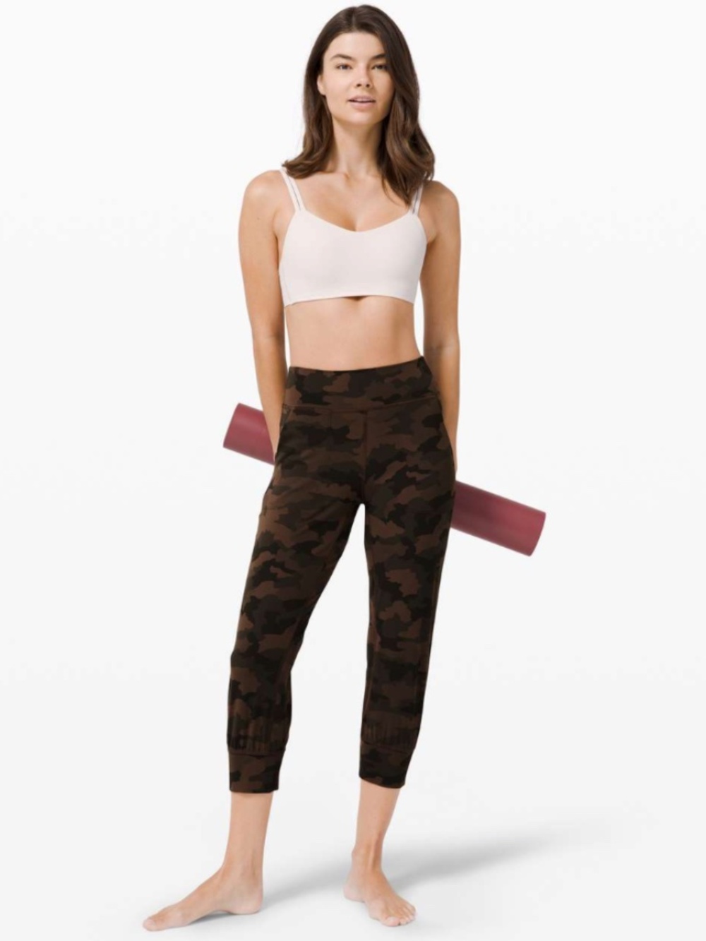 Lululemon Align Jogger Crop *23" Heritage 365 Camo Brown Earth Multi